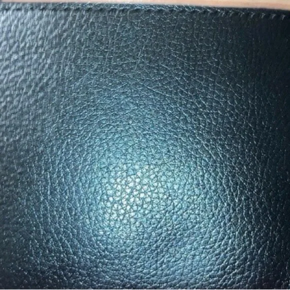 Black Leather faux Wallet. NWT. - Picture 4 of 4